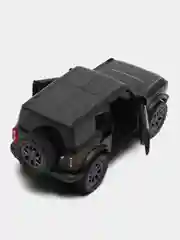 Черный машинка металлическая инерционная 2022 Ford Bronco Hard Top 5438BDKT 1:34 Kinsmart