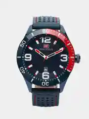 Синий мужские наручные часы Mini Focus MF0155G с календарём, в подарочной упаковке