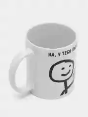 Черный кружка с приколом У тебя выпало