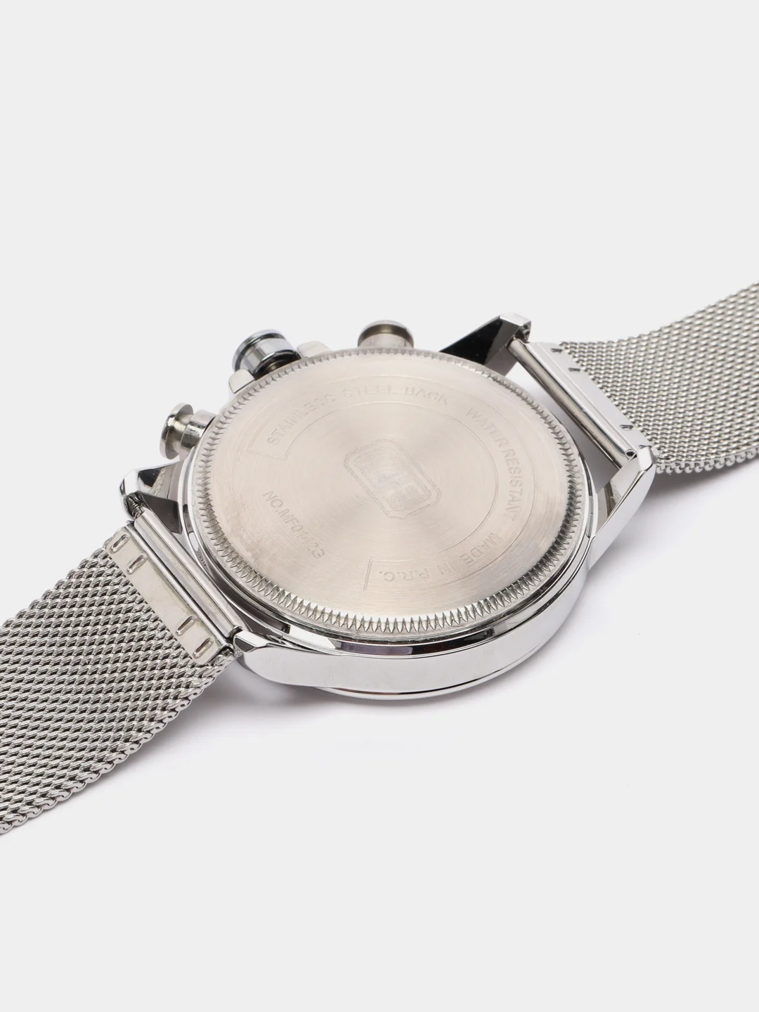 Серебряный мужские наручные часы Mini Focus MF0142G с хронографом, в подарочной упаковке