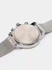 Серебряный мужские наручные часы Mini Focus MF0142G с хронографом, в подарочной упаковке
