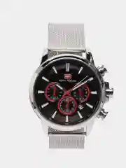 Серебряный мужские наручные часы Mini Focus MF0142G с хронографом, в подарочной упаковке
