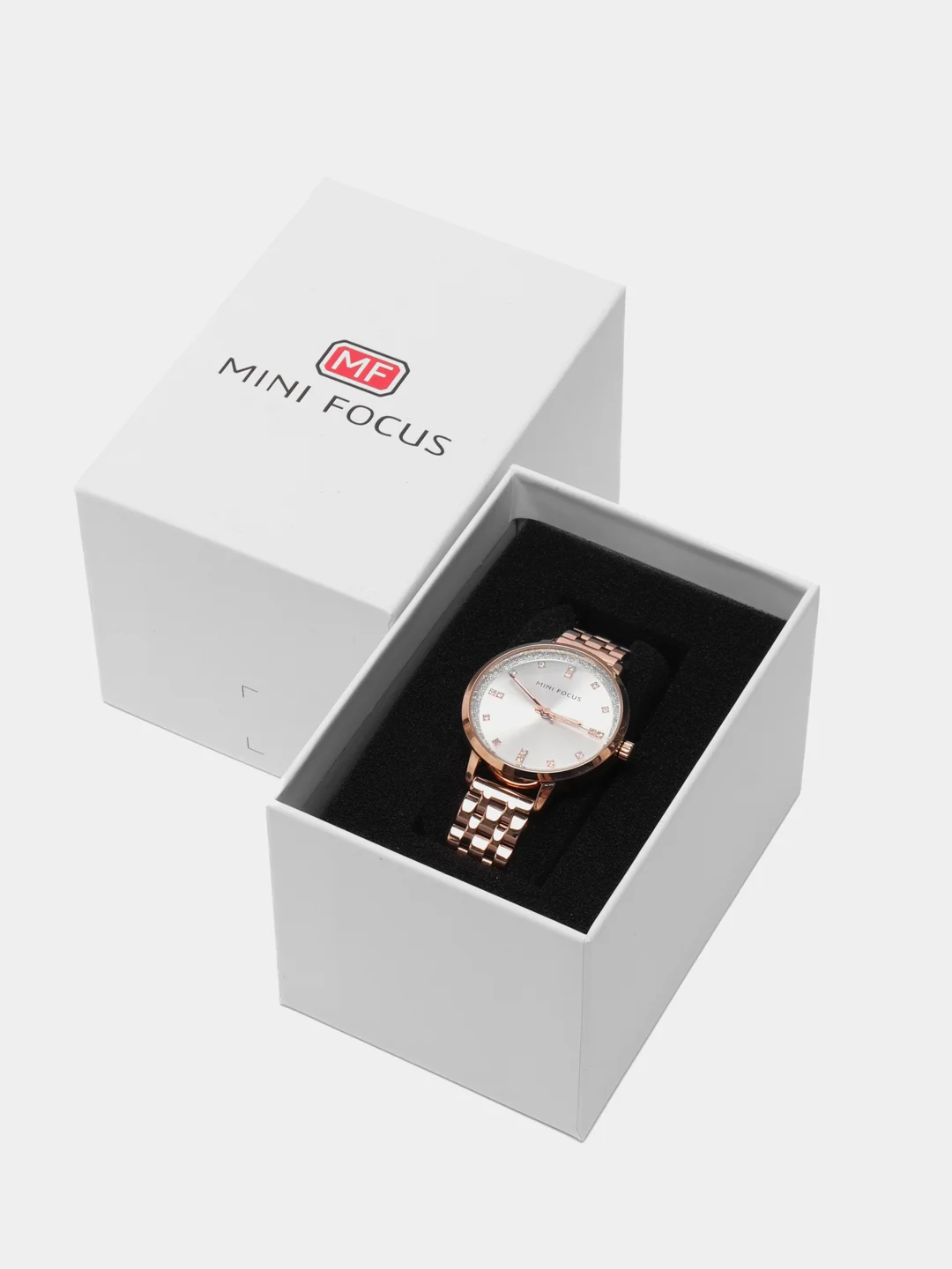 Розовый женские наручные часы Mini Focus MF0047L, в подарочной упаковке