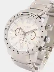 Золотой мужские наручные часы Megir MS3008G, с хронографом, в подарочной упаковке