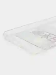Алый чехол на Tecno Pova Neo 2 / Текно Пова Нео 2 прозрачный, с рисунком, защита камеры