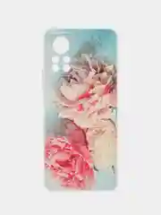 Конфетный силиконовый чехол на Infinix HOT 11S NFC / Инфиникс Хот 11S NFC прозрачный, с рисунком
