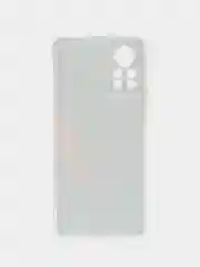 Красный силиконовый чехол на Infinix HOT 11S NFC / Инфиникс Хот 11S NFC прозрачный, с рисунком