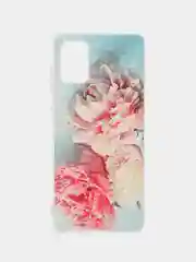 Конфетный чехол на Samsung Galaxy A71 4G / Самсунг А71 4G прозрачный, с рисунком, защита камеры