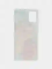 Конфетный чехол на Samsung Galaxy A71 4G / Самсунг А71 4G прозрачный, с рисунком, защита камеры