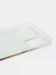 Синий чехол на Samsung Galaxy A71 4G / Самсунг А71 4G прозрачный, с рисунком, защита камеры
