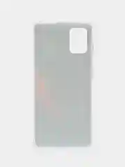 Красный чехол на Samsung Galaxy A71 4G / Самсунг А71 4G прозрачный, с рисунком, защита камеры