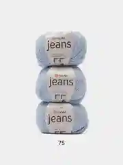Ледяной пряжа YarnArt Jeans комплект 3штуки 5штук (ч2) 55% Хлопок 45% Акрил 50г 160м Ярн Арт Джинс