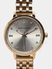 Золотой женские наручные часы Mini Focus MF0047L, в подарочной упаковке