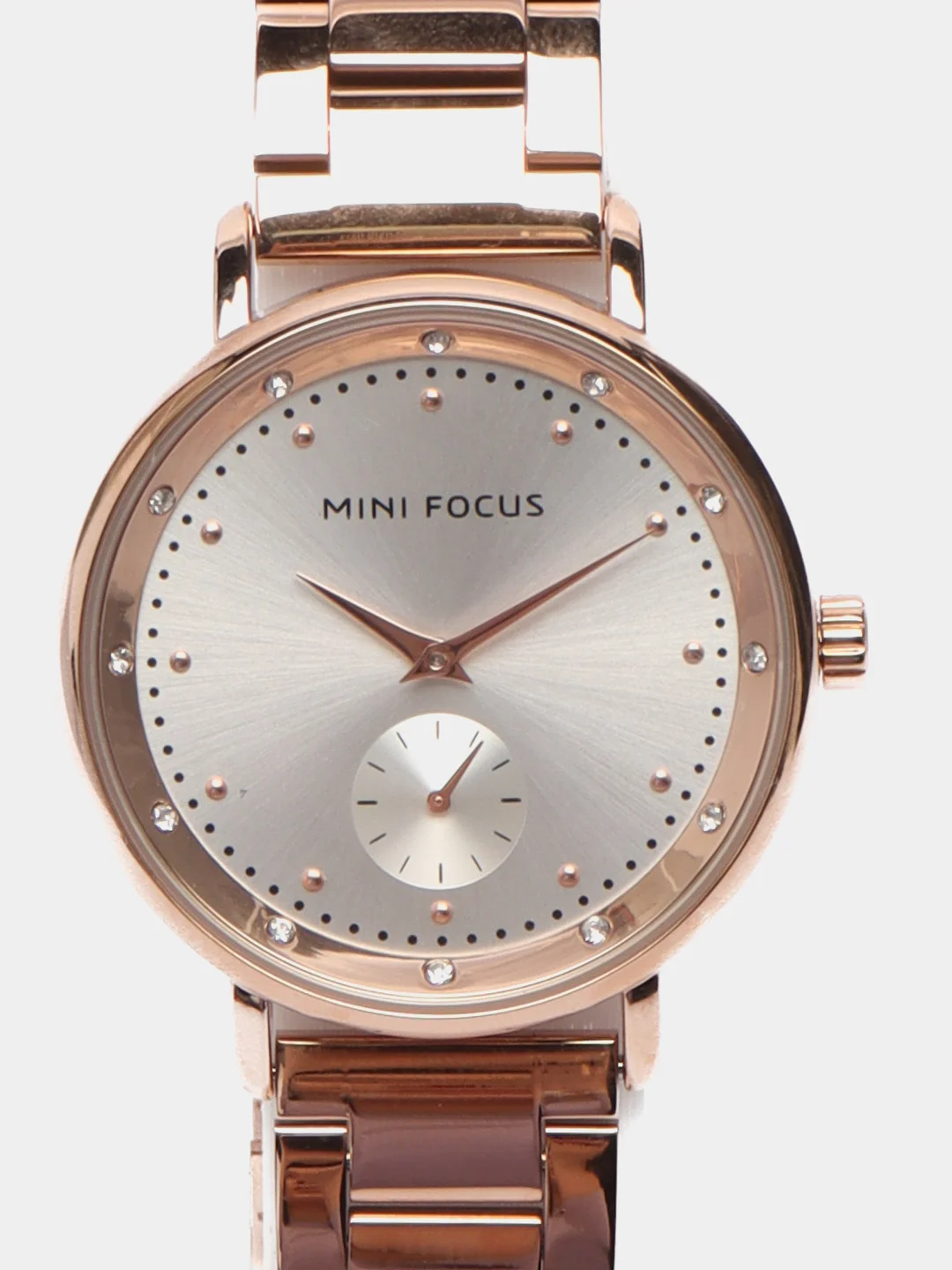 Розовый женские наручные часы Mini Focus MF0037L в подарочной упаковке