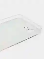 Бордовый силиконовый чехол на Realme C30 / Реалми С30 прозрачный, с рисунком, защита камеры