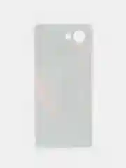 Красный силиконовый чехол на Realme C30 / Реалми С30 прозрачный, с рисунком, защита камеры