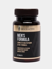 Витаминно-минеральный комплекс для мужчин AWOCH ACTIVE Mens Formula, 60 таблеток