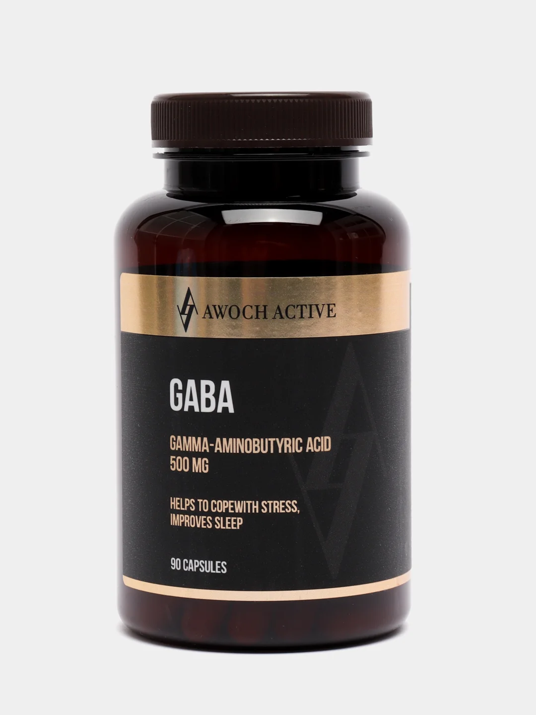 Гамма-аминомаслянная кислота AWOCH ACTIVE GABA, 90 капсул, 55,8 г