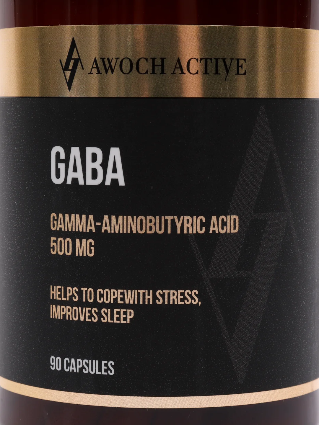 Гамма-аминомаслянная кислота AWOCH ACTIVE GABA, 90 капсул, 55,8 г