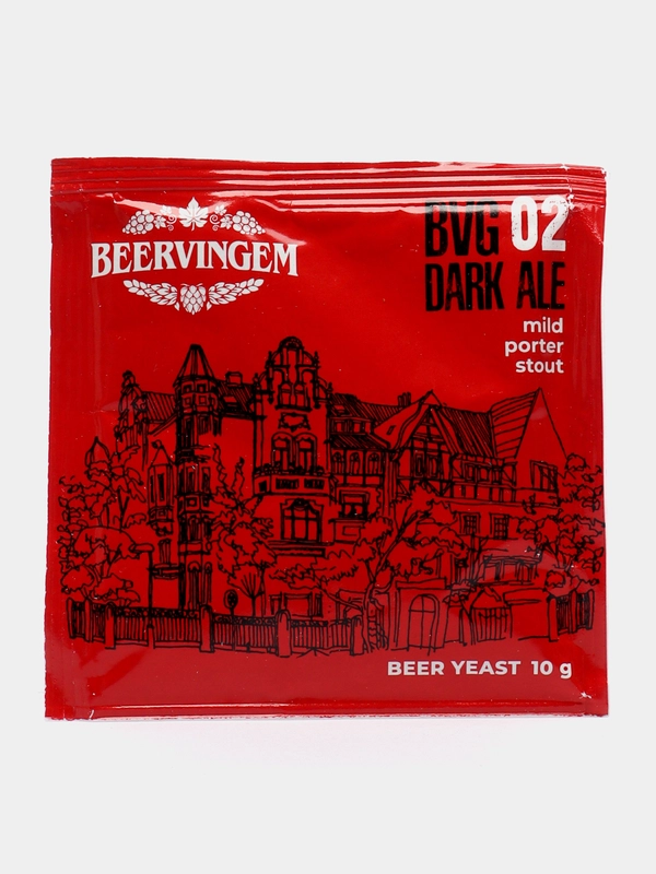 Дрожжи для темного пива "Dark Ale BVG-02", Beervingem, 10 г