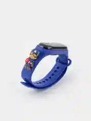 Синий детские электронные наручные часы, с героями мультфильмов, влагостойкие
