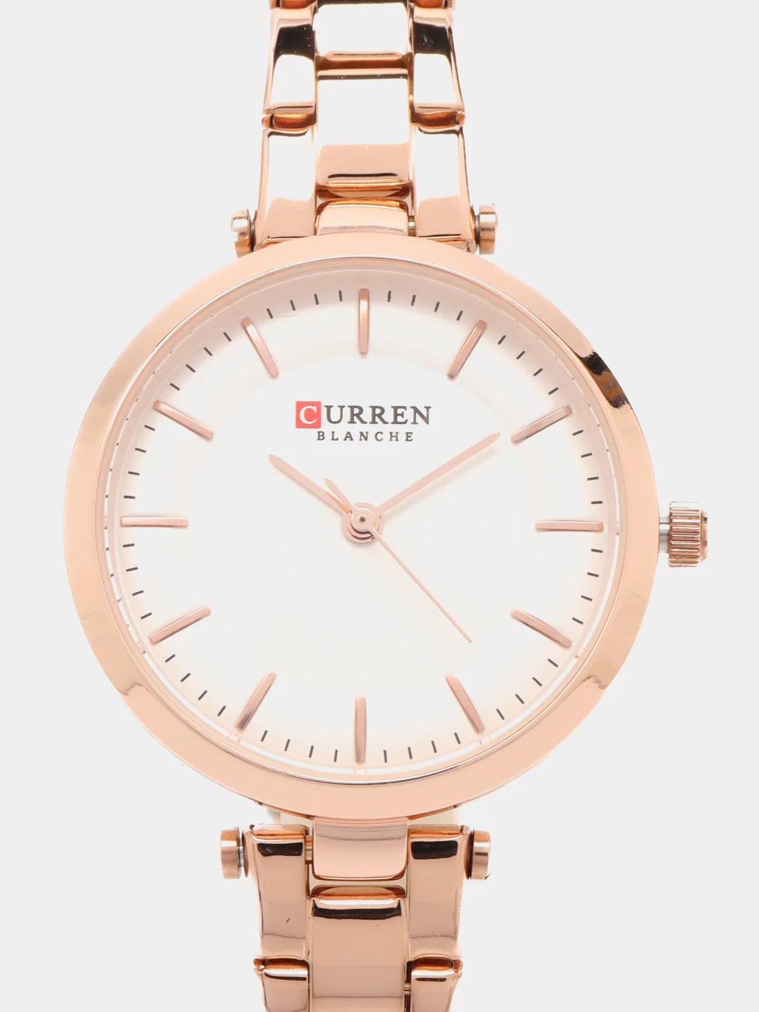 Розовый женские наручные часы Curren 9054 в подарочной упаковке