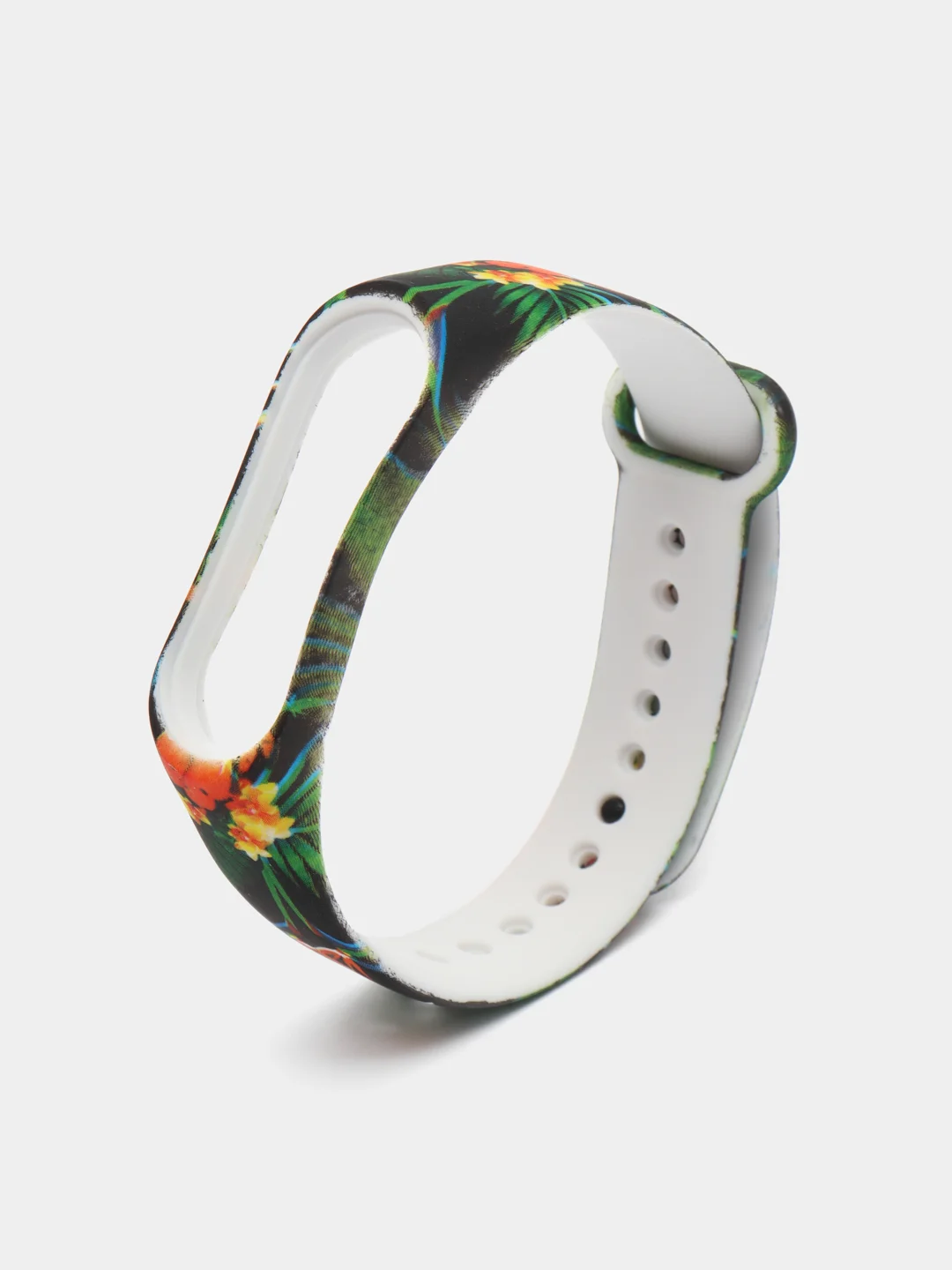 Тёмно-зелёный силиконовый ремешок для Xiaomi mi band 3, 4