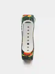 Тёмно-зелёный силиконовый ремешок для Xiaomi mi band 3, 4