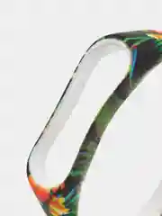 Тёмно-зелёный силиконовый ремешок для Xiaomi mi band 3, 4