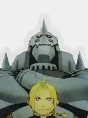 Акриловая 2D фигурка по аниме "Стальной алхимик", Эдвард, Альфонс Элрик