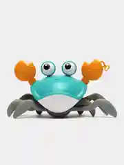 Голубой заводная игрушка для купания и игры Бегающий краб