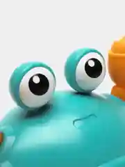 Голубой заводная игрушка для купания и игры Бегающий краб