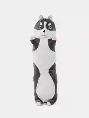 Мягкая игрушка-подушка "Собака Хаски", кот батон, сосика, 50 см, 70 см, 90 см, 110 см
