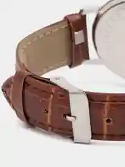 Шоколадный мужские наручные часы KINGNUOS K-026, в подарочной упаковке