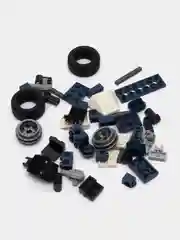 Красный конструктор Qman 41104, Полицейский Робот Трансформер 6 в 1