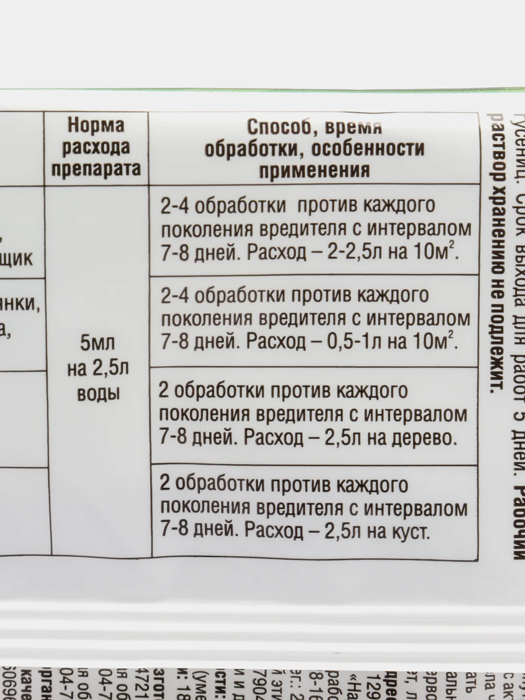 Набор 2 шт, Лепидоцид,-биоинсектицид, 5 мл