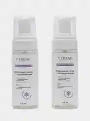 Фиолетовый пенка для умывания Ttrend Lashes Style, 2 штуки