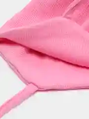 Розовый шапка для девочки, весна, лето, осень, на завязках / для детей "Posh Detki"