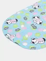 Лазурный пеленка-кокон для новорожденных