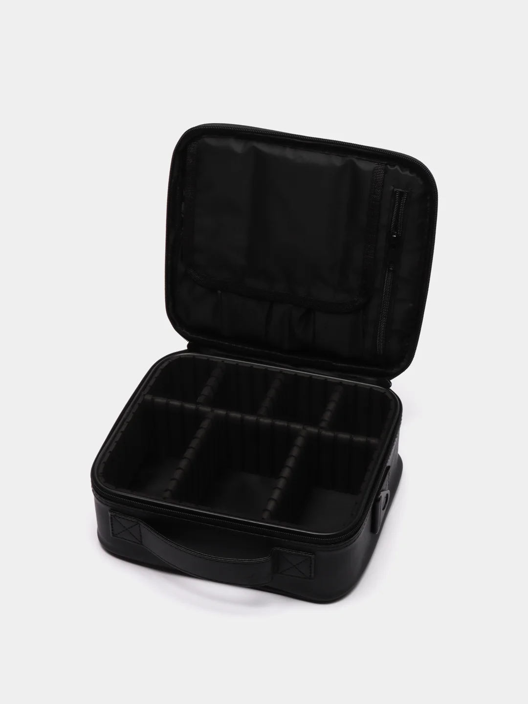 Зеленый компактный кейс для косметики Calmi 3D Cube, 26 х 9 х 23 см