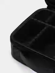 Зеленый компактный кейс для косметики Calmi 3D Cube, 26 х 9 х 23 см