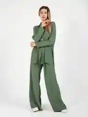 Бежевый костюм женский, брючный