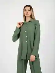 Бежевый костюм женский, брючный
