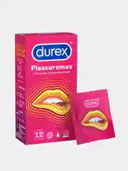 Презервативы Durex Pleasuremax рельефные с ребрами и пупырышками 12 шт.