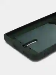Тёмно-зелёный чехол для Xiaomi 13 Lite / Сяоми 13 Лайт, силиконовый, с карманом для карты