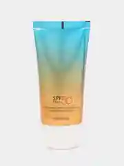 Белый солнцезащитный крем для лица и тела, водостойкий, увлажняющий, SPF 50