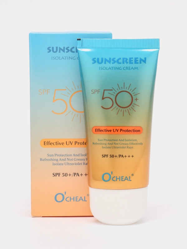 Солнцезащитный крем для лица и тела, водостойкий, увлажняющий, SPF 50