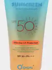 Белый солнцезащитный крем для лица и тела, водостойкий, увлажняющий, SPF 50