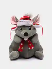 Мягкая игрушка Мышонок-лыжник конфетница