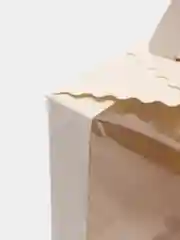 Белый коробка с прозрачным окном, 2 шт